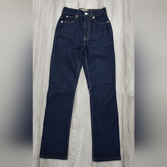 NEW Everlane The Way-High® Slim Jean Blue Size 24S - Picture 1 of 9